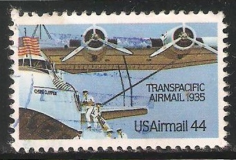 Transpacific airmail 1935 -correo aéreo transpacífico 1935