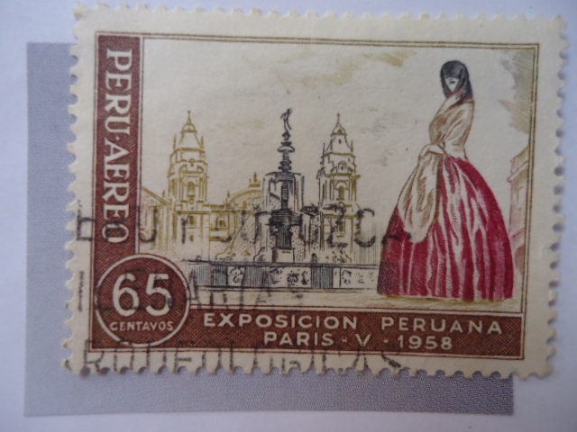 Exposición Peruana Paris-V-1958.