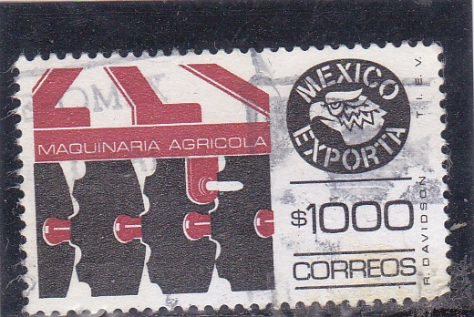 Mexico exporta maquinaria agricola
