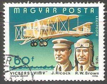 Vickers . Vimy-J,Ricock y R.W.Brown