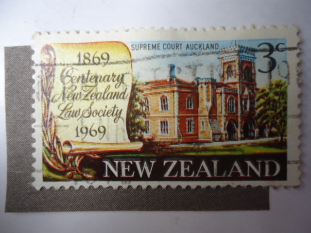 Centenary New Zealand 1869-1969 - Supreme Court Auckland.