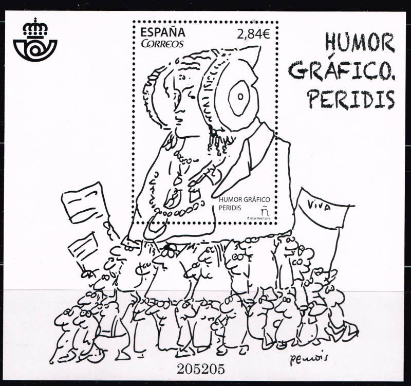 Edifil  4978 HB  Humor gráfico.  