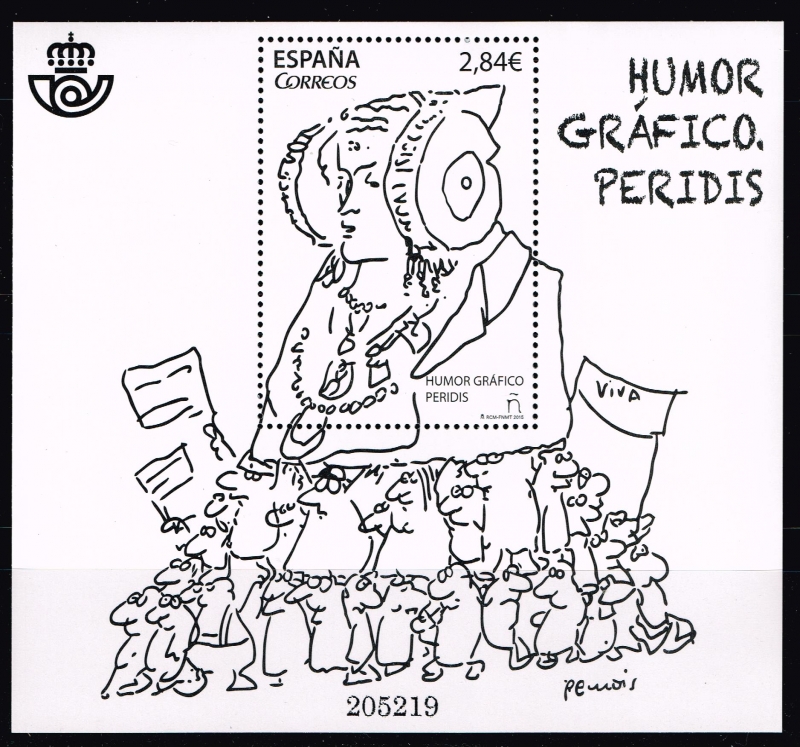 Edifil  4978 HB  Humor gráfico.  