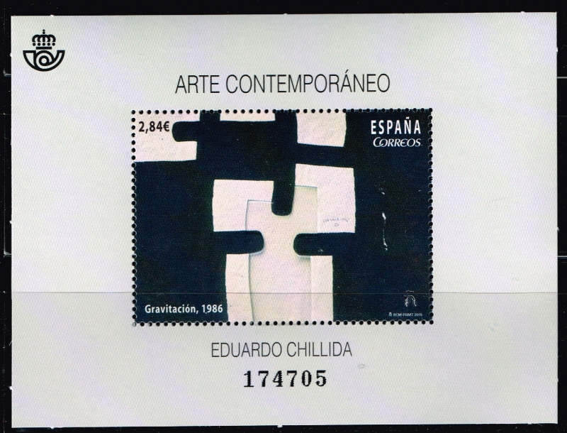 Edifil  4980 HB  Arte contemporáneo.  