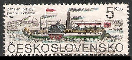 150º aniversário da viagem do primeiro barco a vapor Tcheca Bohemia 