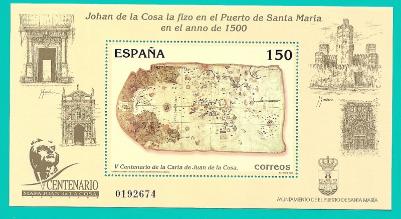 V centenario del mapa de Juan de la Cosa - Puerto de Santa María