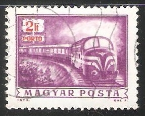 Diesel mail train