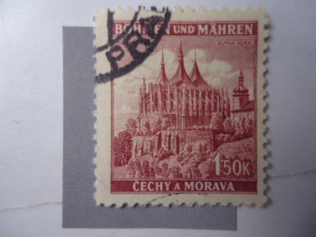 Sello de: Brünn (Brno) - Bohemia y Moravia - Böhmen and Mähren - Cechy a Morava