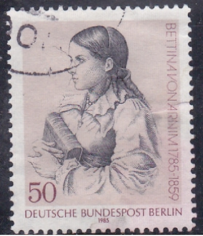 Berlin - 693 - II centº del nacimiento de la escritora Bettina von Arnim