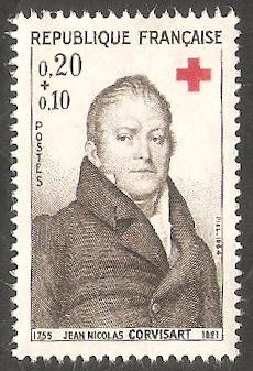 1433 - Barón Jean Nicolas Corvisart, médico de Napoleón I, Ayuda a Cruz Roja fancesa 