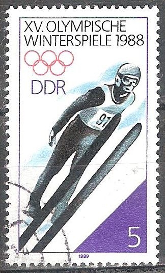 XV.Juegos Olímpicos de Invierno(Calgary) 1988-DDR.