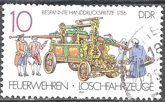 Los bomberos y camiones de bomberos ensartadas pulverizador de mano,1756-DDR.