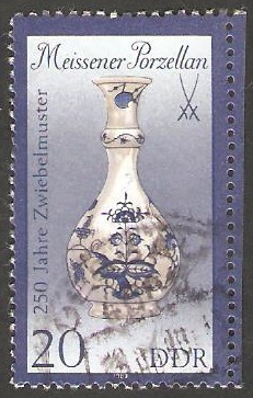2847 - 250 anivº de la creación de la decoracion tipica de porcelana de Meissen