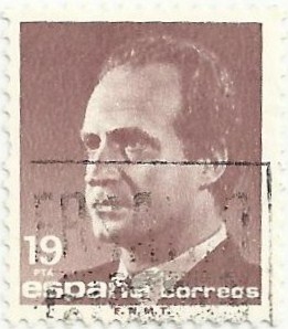 SERIE BÁSICA JUAN CARLOS I. IIa SERIE. VALOR FACIAL 19 Pts. EDIFIL 2834