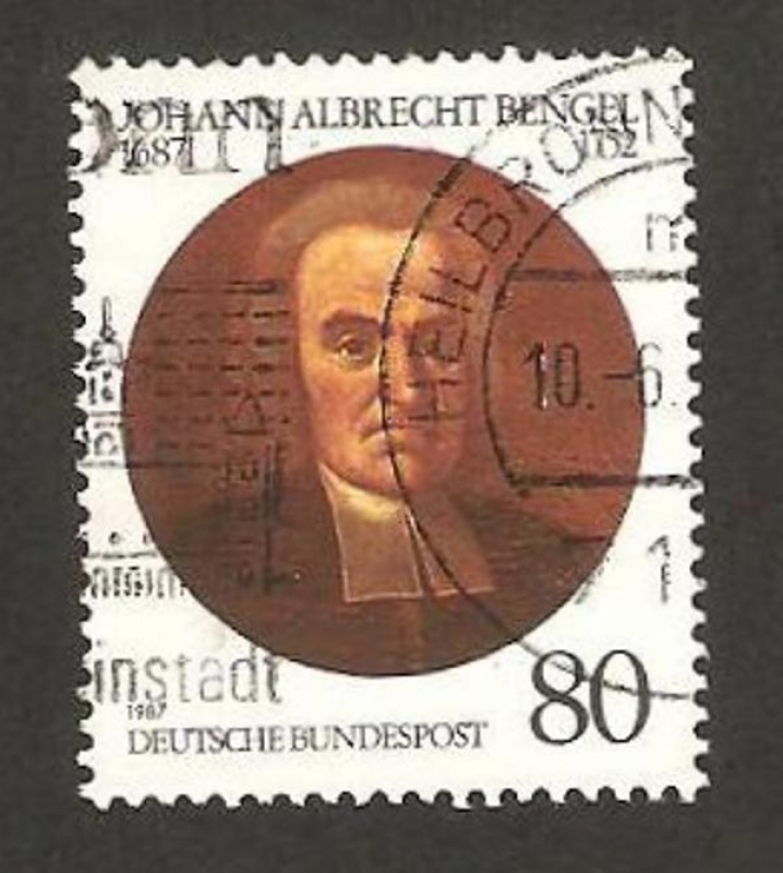 1156 -  III Centº del nacimiento del téologo Johann Albrecht Bengel  