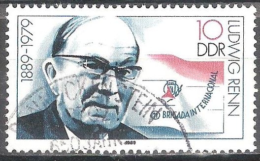 Ludwig Renn 1889-1979,(escritor) DDR.