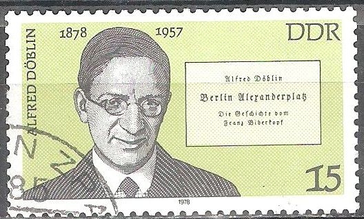 Bruno Alfred Döblin 1878-1957,(psiquiatra y escritor) DDR.