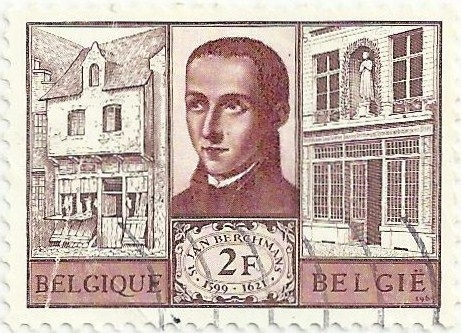 CENTENARIO DE LA BEATIFICACIÓN DE JAN BERCHMANS. CASA NATAL. YVERT BE 1335