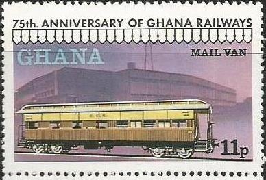 Mail Railroad Car