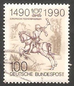 1277 - 500 Aniv de las relaciones postales en Europa
