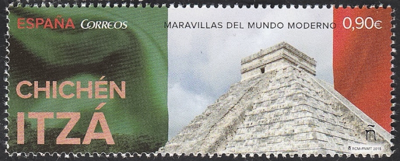 4996 - Chichén Itzá, Maravilla del Mundo Moderno 