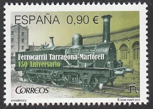 5000 - 150 Anivº del ferrocarril Tarragona-Martorell