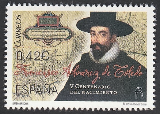 5002 - V Centº del nacimiento de Francisco Álvarez de Toledo