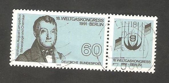 1365 - 18 Congreso mundial sobre el gas, en Berlin, Wilhelm August Lampadius