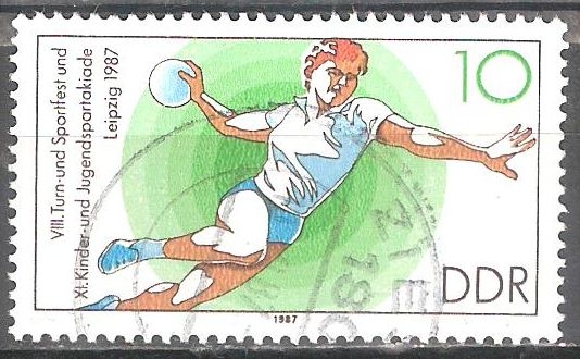 VIII.Festival de Gimnasia y deportes y XI. Infantil y Juvenil de Leipzig 1987-DDR.