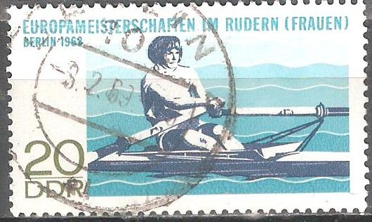 Campeonato de Europa Femenino de remo, Berlín 1968 (DDR).