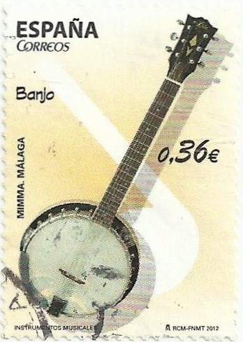 INSTRUMENTOS MUSICALES. BANJO. EDIFIL 4712