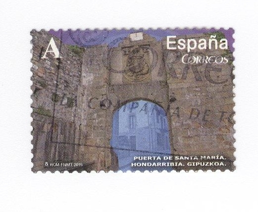 Puerta de Santa Maria., Hondarribia