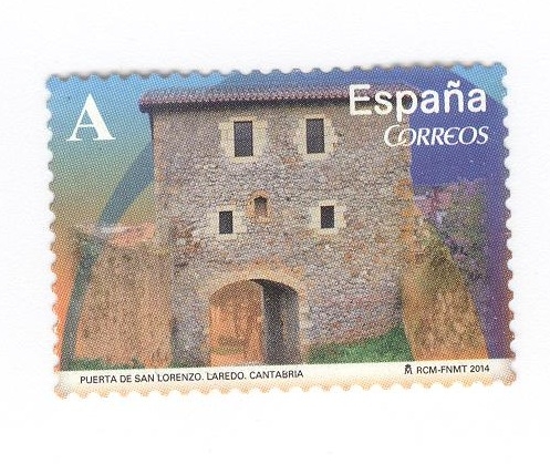 Edifil 4845. Puerta de San Lorenzo, Laredo