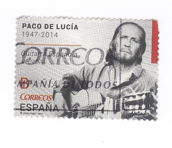 Edifil 4884. Europa, Paco de Lucia