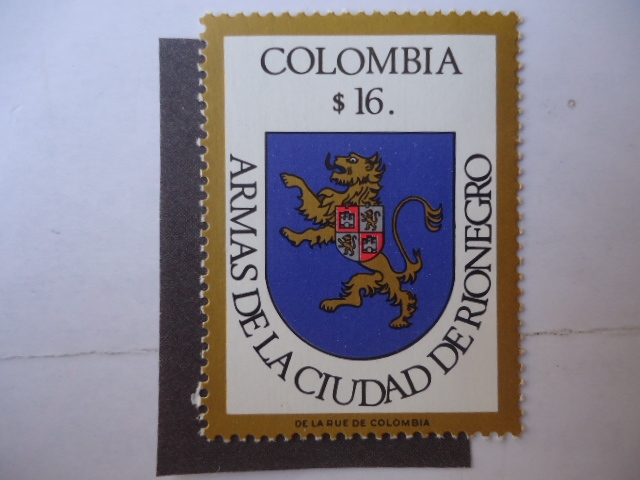 Escudo de Armas de la Ciudad de Ríonegro.