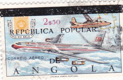 aviones-centenario del sello