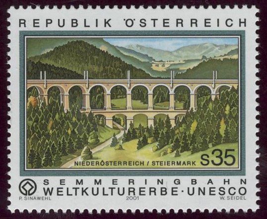 AUSTRIA - La línea de ferrocarril de Semmering