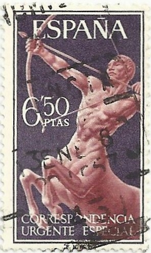 ALEGORIAS. CENTAURO TIPO 1956. EDIFIL 1766