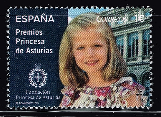 Edifil  4998  Premios Princesa de Asturias.   