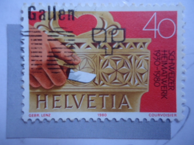 Gallen - Schweizer Heimatwerk 1930-1980.