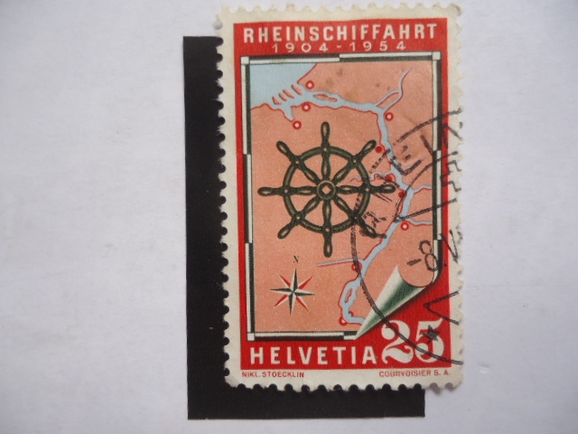 Rheinschiffahrt 1904-1954.