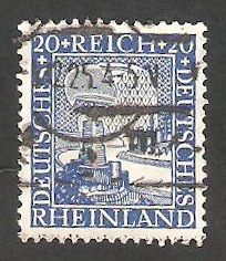 Reich - 367 - Águila alemana y el Rhin