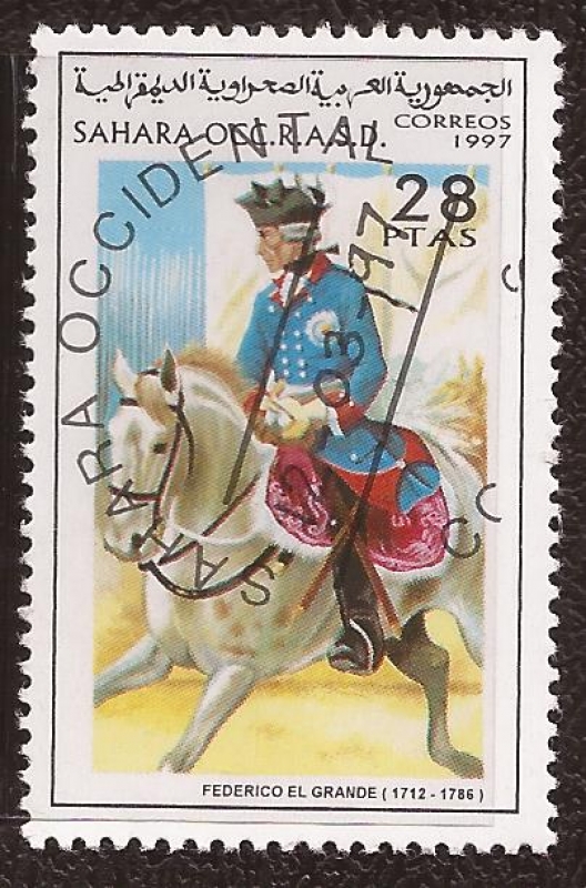 Sáhara Occidental - Federico el Grande 1997 28 ptas 