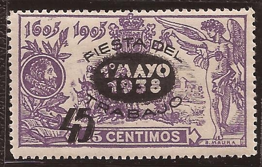 Fiesta del Trabajo 1 de Mayo 1938 45 cents