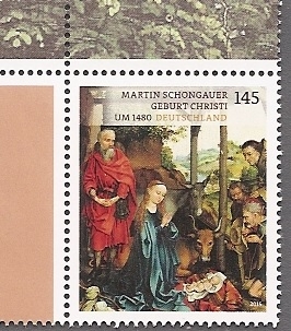Pintura - Martin Schongauer - El nacimiento de Cristo
