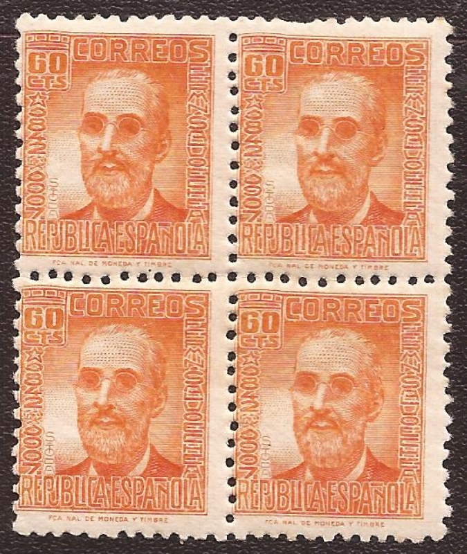 Fermín Salvoechea  1938  60 cents
