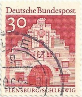 EDIFICIOS HISTÓRICOS. NORDENTOR, EN FLENSBURG. YVERT DE 386