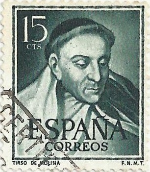 LITERATOS. TIRSO DE MOLINA. EDIFIL 1073