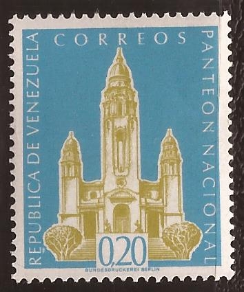 Panteón Nacional 1960 0,20 Bolívares