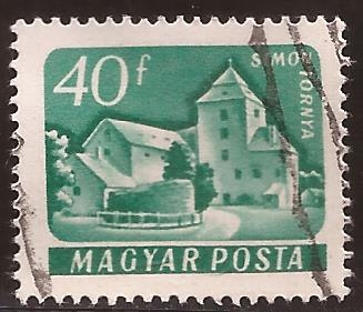 Simontornya 1961 40 Fillér Húngaro